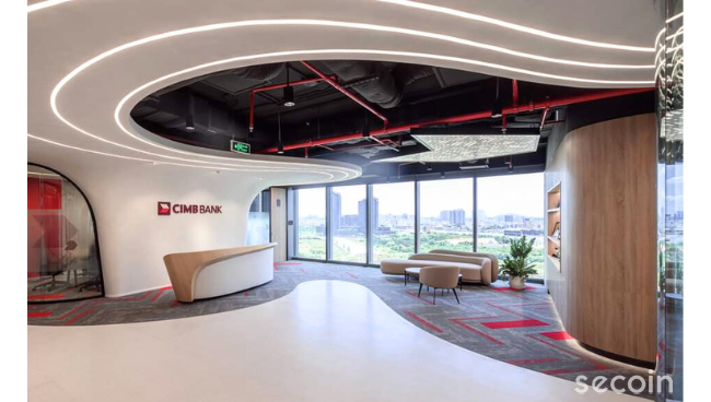 Gạch Terrazzo nội thất Secoin tại CIMB Bank, Tp. Hồ Chí Minh